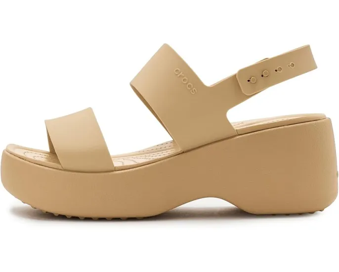 Босоножки Crocs Brooklyn Sky на платформе с технологией комфорта LiteRide