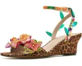 Босоножки Spenser Blue by Betsey Johnson с цветами и каблуком