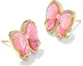 Kendra Scott Серьги Haley Bow Stud с бантом из перламутра