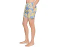 Плавки Chubbies The Gold Coasts 14 см с быстросохнущей тканью и карманом на молнии