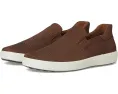 Кроссовки ECCO Soft 7 Easy Slip On с кожаным верхом и эластичными вставками