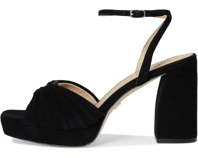 Босоножки Badgley Mischka Veda на платформе с квадратным каблуком и стеганым верхом