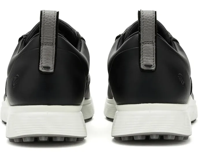 Водонепроницаемые кожаные гольф-ботинки ECCO Golf S Casual Saddle с мембраной ECCO-TEX