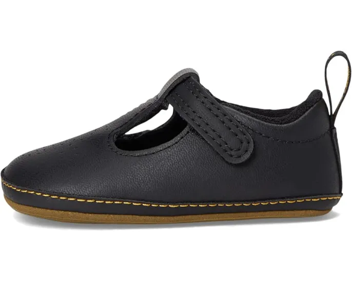 Детские туфли Mary Jane Dr. Martens Polley Crib с липучкой для первых шагов