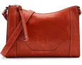Кожаная сумка через плечо Frye Melissa Zip Crossbody с регулируемым ремнем