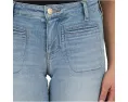 Укороченные джинсы KUT from the Kloth Petite Amy с прямыми штанинами