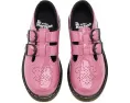 Туфли Mary Jane Dr. Martens 8065 J для детей с перфорацией и пряжками