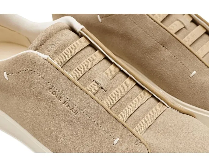 Cole Haan кроссовки Grandpro Luxe Slip On с резиновой чашечной подошвой и эластичными шнурками
