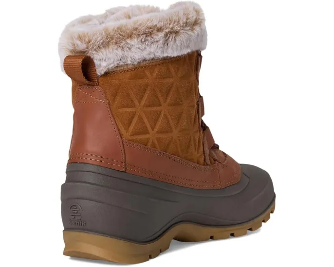 Зимние ботинки Kamik Snovalley 7 с термоизоляцией до -40°C и искусственным мехом
