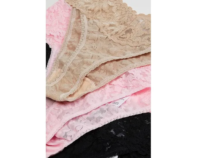 Набор из 3 стрингов Hanky Panky с классической посадкой и хлопковой ластовицей