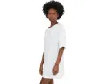 Платье-квадрат Norma Kamali Short Sleeve Boxy Mini Dress с коротким рукавом