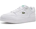 Кожаные кроссовки Courtcage Set Lacoste с перфорированным верхом