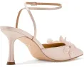Туфли-лодочки Badgley Mischka Whitman с острым носком и жемчужным цветком на тонком каблуке