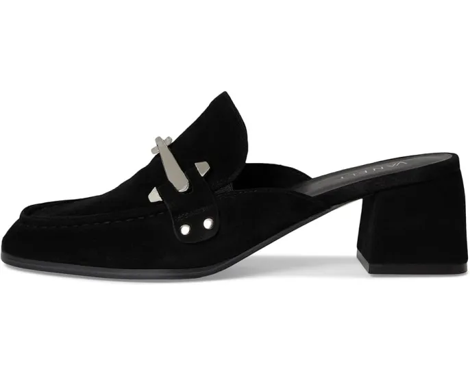 Туфли Vaneli Valen на массивном каблуке из мягкого замша