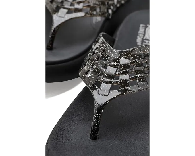 Skechers Шлепанцы Asana Luxe Shimmer Days черные