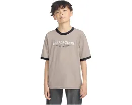 Футболка Ringer от Abercrombie для детей в ретро-стиле