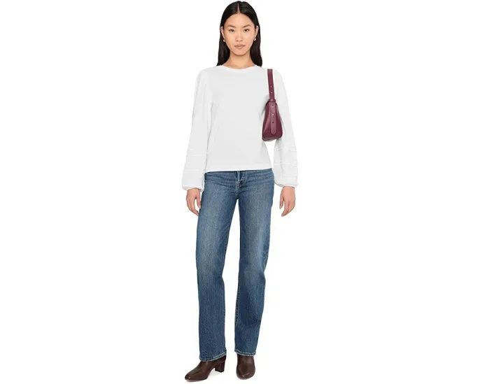 Топ Cyrano с длинным рукавом и защипами от Paige