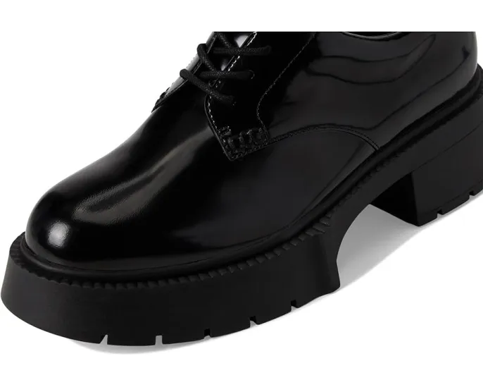 Туфли Lyla Platform Derby от COACH на платформе с кожаным верхом и шнуровкой