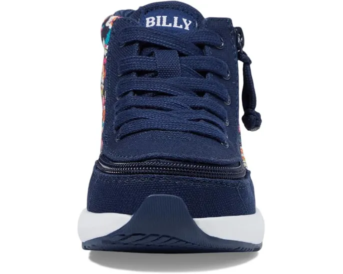 Кроссовки BILLY Goat Classic High для малышей с цветочным принтом и молнией