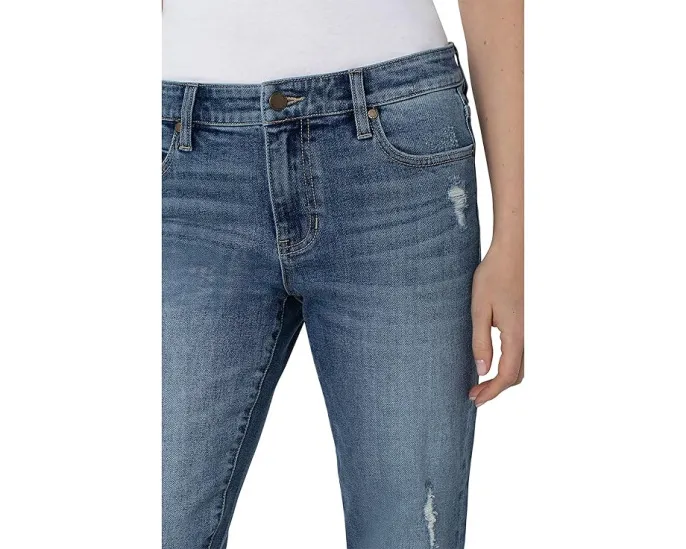 Джинсы Marley Girlfriend от Liverpool Los Angeles с мягким стрейчем и классическим кроем