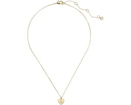 Кулон Kate Spade New York H Pendant в форме сердца с инициалом