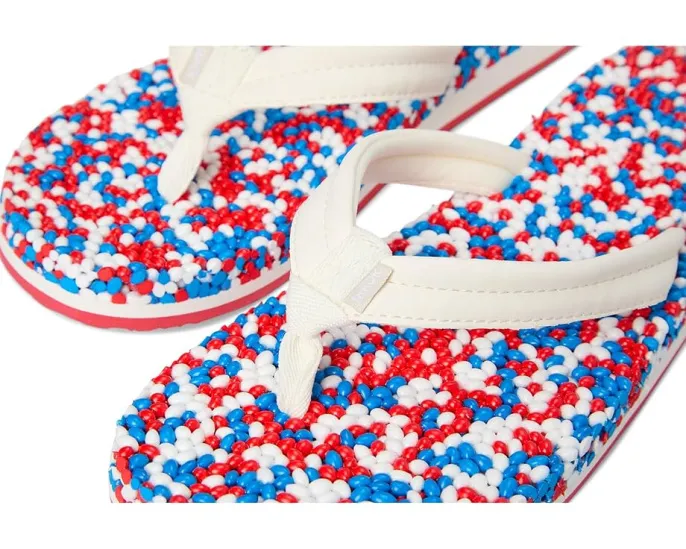 Сланцы Sanuk Bubblecush с быстросохнущим верхом и разноцветной стелькой