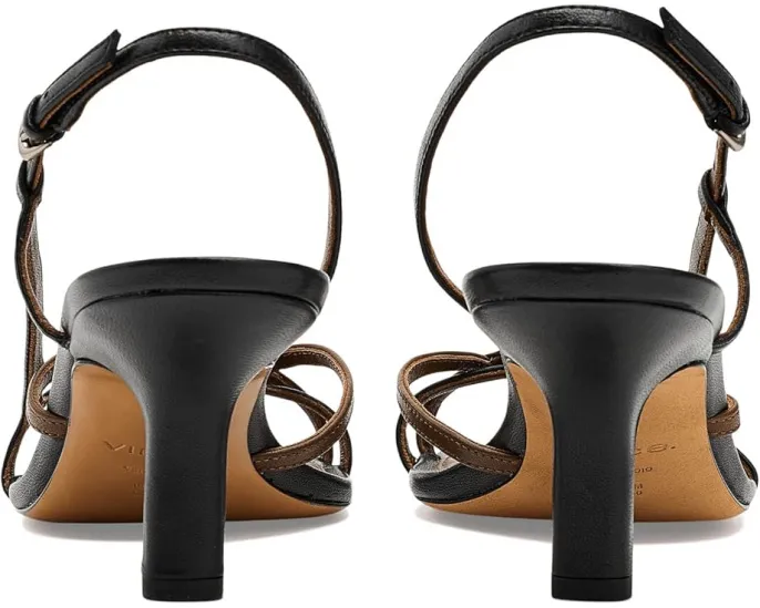 Сандалии Vince Lilian с ремешком на пятке и острым каблуком