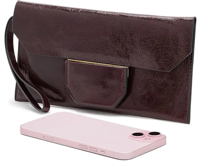 Кошелек-портмоне Ursa Pouch от AllSaints из натуральной кожи