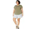 Шорты Columbia PFG Tamiami Plus Size с эластичным поясом и защитой от солнца UPF 50