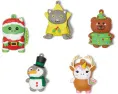 Набор украшений Jibbitz Holiday Packs для обуви Crocs с разноцветными шармами