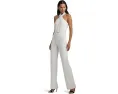 Комбинезон Lauren Ralph Lauren Belted Jersey Halter Wide-Leg с запахом и поясом