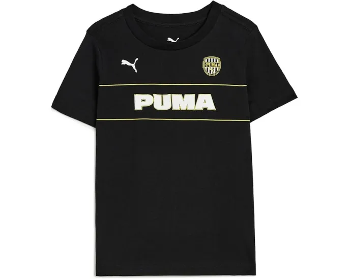 Детская футболка Puma Showtime Graphic с принтом Soccer 2026