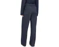 Органические хлопковые прямые брюки Indigo Knit от Eileen Fisher
