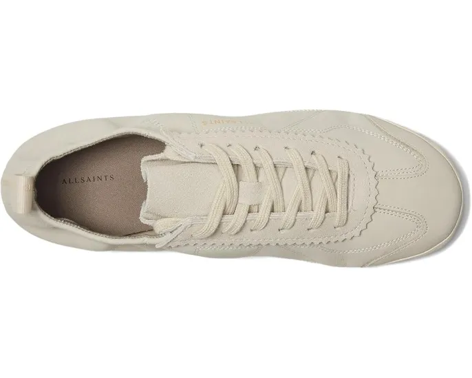 Кроссовки AllSaints Kenny Runner из премиальной кожи с закругленным носком