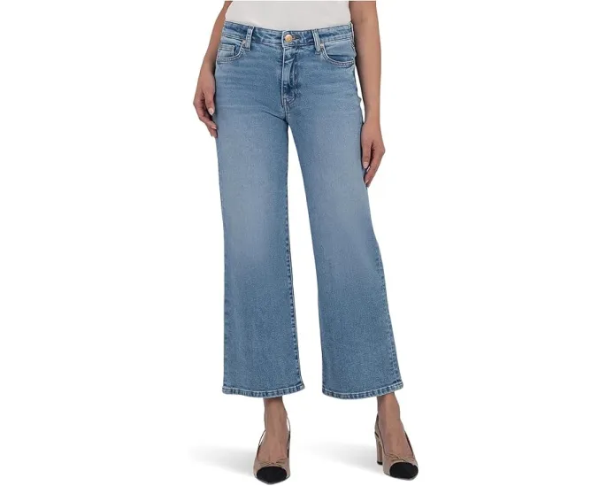 Джинсы KUT from the Kloth Charlotte с высокой посадкой и широкими штанинами