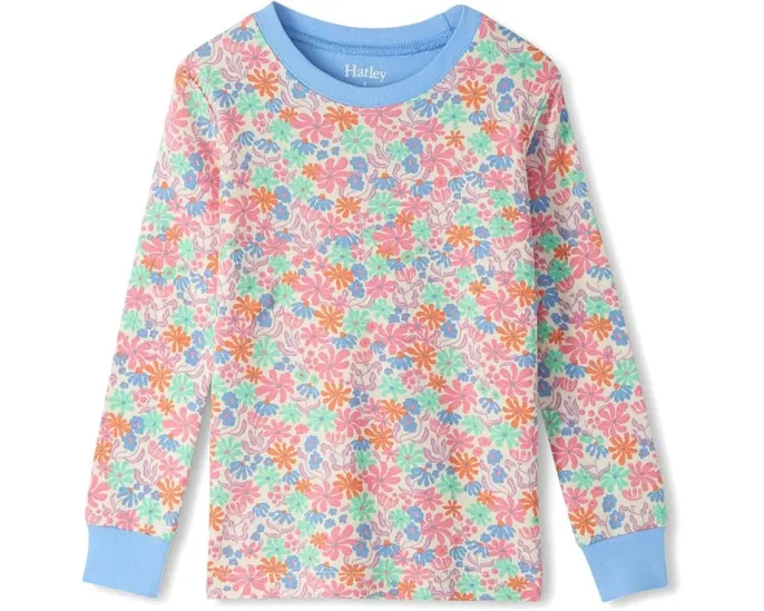 Пижамный набор Hatley Kids с причудливыми цветами из хлопка
