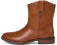 Ботильоны FRYE AND CO Kellie Button Short на каблуке с текстурной кожей