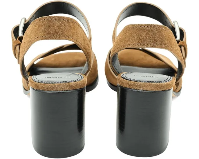 Сандалии Vince Salma Strappy с квадратным носком и устойчивым каблуком
