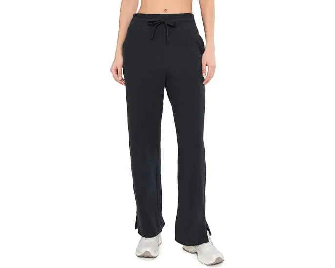 PACT брюки Cloudknit Wide Leg Pants с широкими штанинами и разрезами