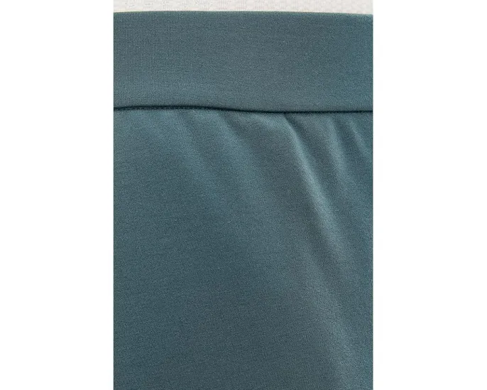 Широкие брюки с манжетами из легкого полотна Ponte Eileen Fisher