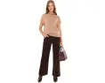 Вельветовые джинсы Petite Jeans Corduroy High-Rise Wide Leg KUT from the Kloth коричневые