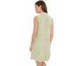 Платье Lilly Pulitzer Riegan с присборенной талией и короткими рукавами