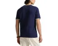 Классическая футболка Polo Ralph Lauren из стретч-сетки с коротким рукавом