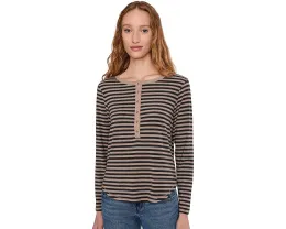 Хенли с длинным рукавом и асимметричным подолом в облегающем крое Mod-o-doc