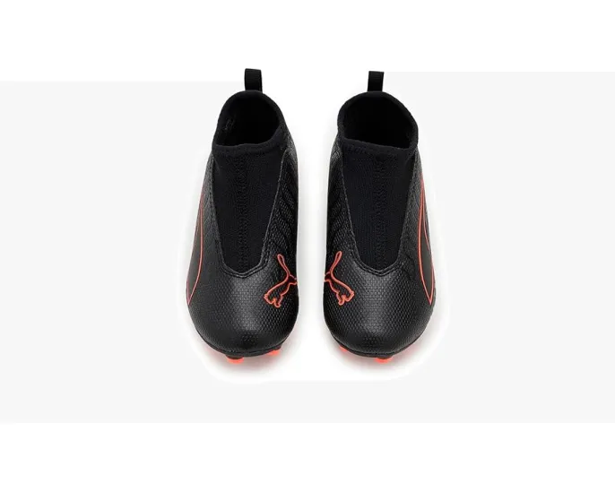 Детские бутсы Puma Ultra Match Laceless Firm Artificial Ground с поддержкой стопы