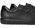Кроссовки ECCO Soft 7 Side Zip Lace с боковой молнией и кожаным верхом