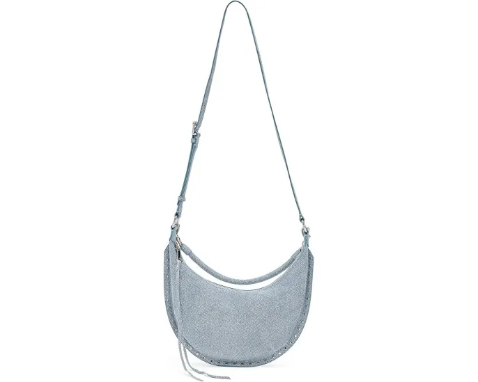 Маленькая сумка Rebecca Minkoff Darren Sm Crescent через плечо с регулируемым ремнем