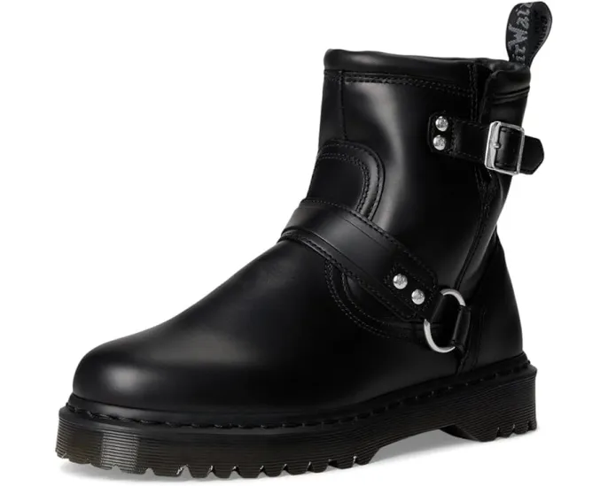 Ботинки Dr. Martens Anistone Harness в байкерском стиле