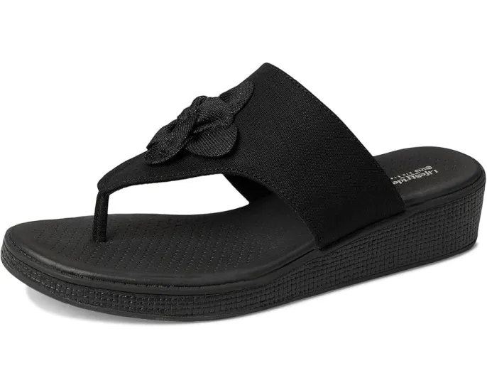 Шлепанцы Bloom с Т-образным ремешком и текстильной стелькой