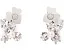 Серьги-гвоздики Precious Pansy Cluster Studs с анютиными глазками от Kate Spade New York